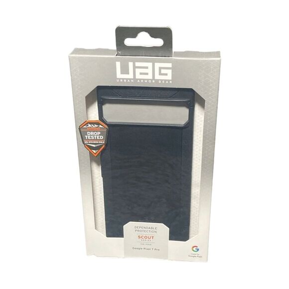 Google Pixel 7 Pro Case UAG Scout Rugged Black 6.7" Military Grade NEW 2022 - Picture 1 of 5
